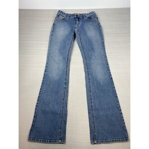 Vintage Y2K Tilt Bootcut Jeans Stretch Denim Pants Size 5 Long Low Rise‎